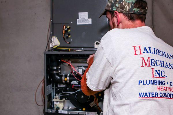 Our team of HVAC technicians can repair and install most major brands and types of systems.