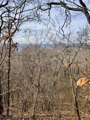 View from the top of the trail