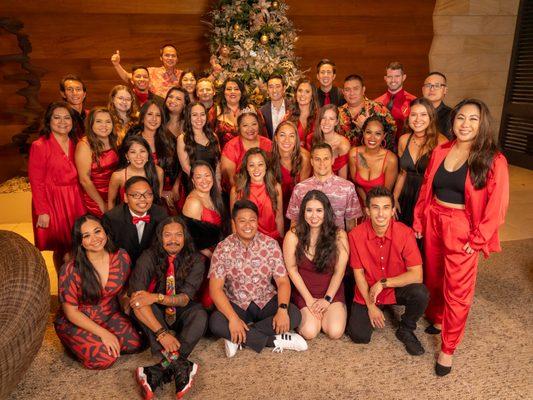 Kapolei and Honolulu Team Members at our annual holiday party