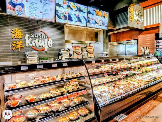 Specialty Sushi Rolls, Hand Rolls, Assorted Bentos, Somen + Soba Salads. Sushi Kaiyo, located inside Island Gourmet Markets Waikoloa.