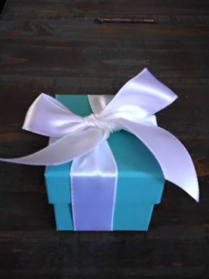 Pretty little blue box