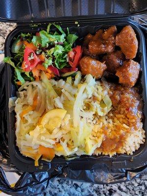 Orange chicken, deliciuos!