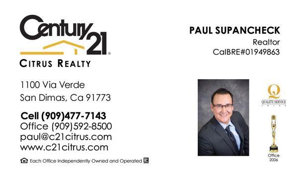 Paul Supancheck - Century 21