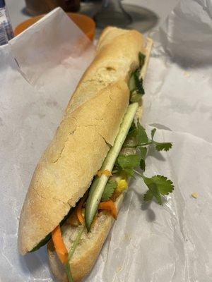 #9 Fried Egg Banh Mi