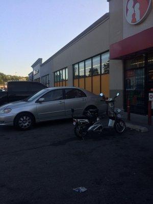 Family Dollar stores with parking lot !