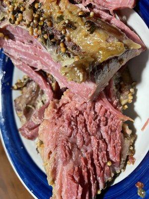 Corned beef brisket. Nom