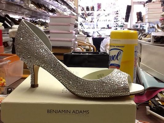 Benjamin Adam .....love this bridal shoe....