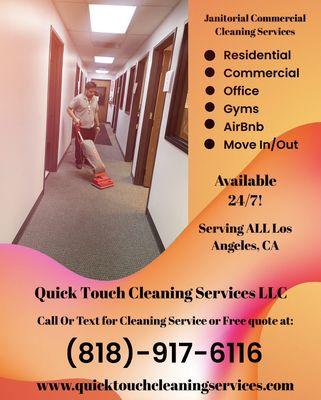 Call or Text for service or for a free quote! Located in Los Angeles, CA!