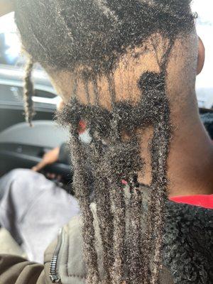 She literally cut my boyfriend fucking dreads off .