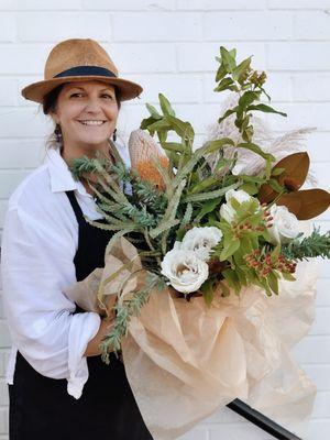 French Buckets Floral Arrangement