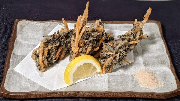 Hijiki Tempura