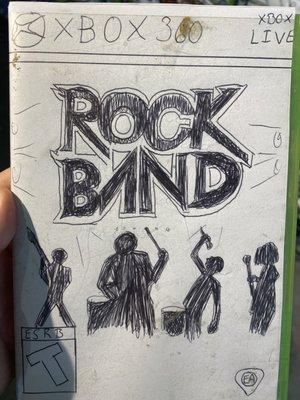 Hand drawn cover