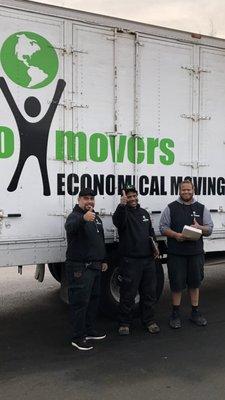 Alex, Boris and Elijah bringing storage from Bellingham to our facility in Seattle.