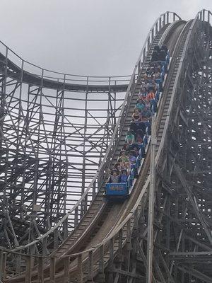 We did Roller coasters at Wally world.....