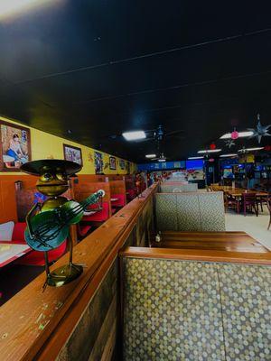 Enjoy the atmosphere of this locally family-owned Mexican  eatery.