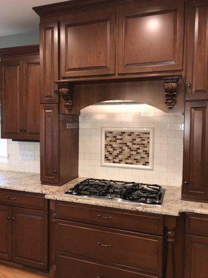 Backsplash by Cruz and Jose at PiedmontFlooring.