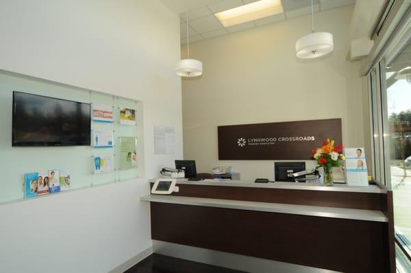 Lynnwood Crossroads Modern Dentistry opened its doors to the Lynnwood community in March 2014.