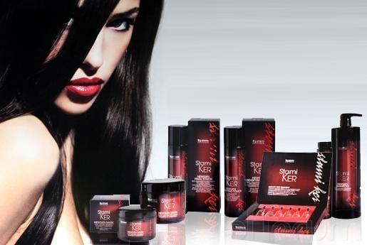 Stamiker is the new, revolutionary range of treatments by System Coiffeur enriched with plant stem cells and keratin.