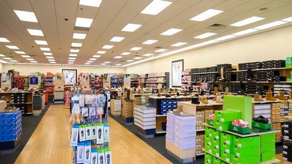 Wide Shot of Interior of Store