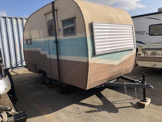 This was a camp trailer verified & registered for Charlie in Fontana