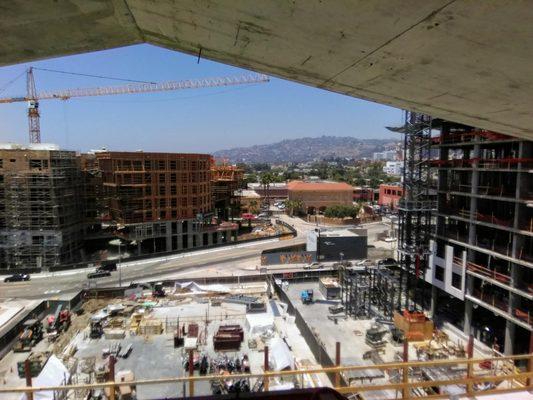 Academy square project
 West Hollywood!
 Roof on building "B"