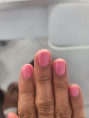 Gel Pedi and Mani