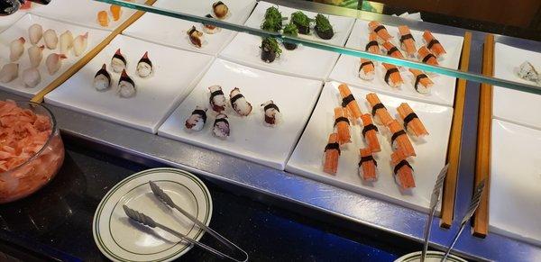 Sushi bar at Grand East Buffet