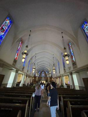 Interior nave