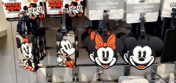 Mickey and Minnie Luggage Tags