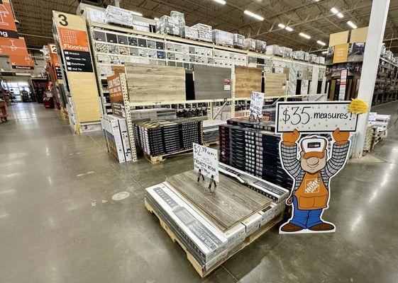 Flooring department