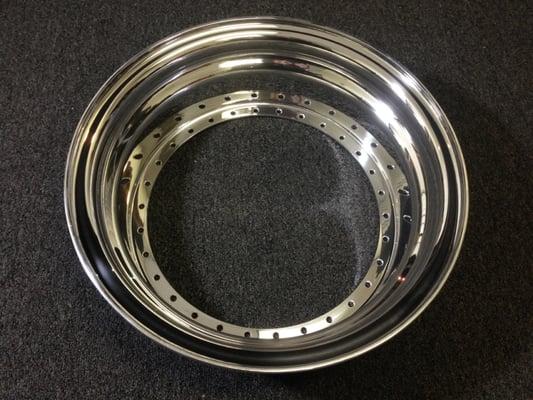 Custom Outer Lip for 15" BBS RS and other 3 piece wheels.