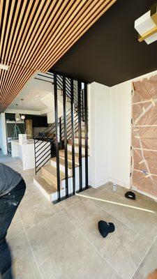 Beautiful interior staircase