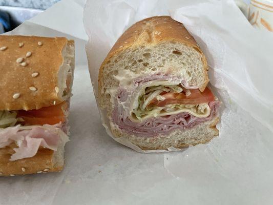 Ham &Cheese Sandwhich (Cold Cut)