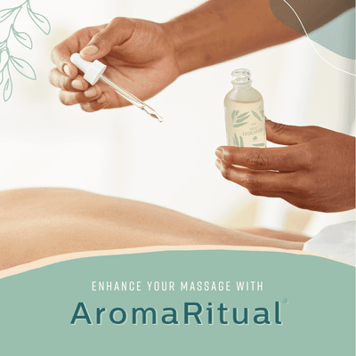 Enhance your session with one of our AromaRitual scents.