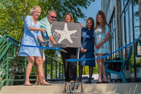 Kent Narrows ribbon cutting