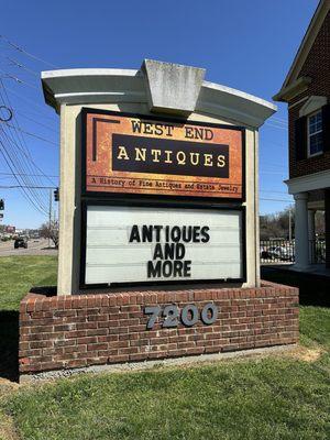 West End Antiques - 7200 Kingston Pike Knoxville, TN