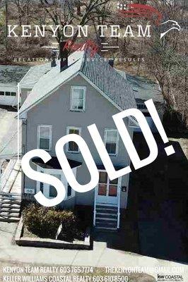 Another investment property sold in Dover by the Kenyon Team. Congratulations to our clients!