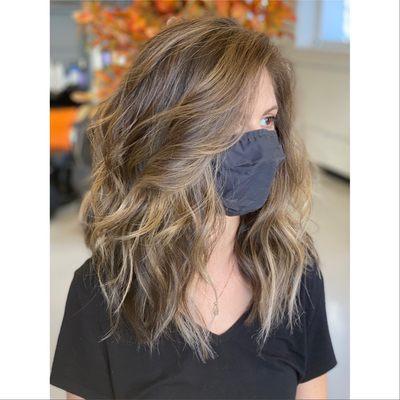 Khalem's first balayage