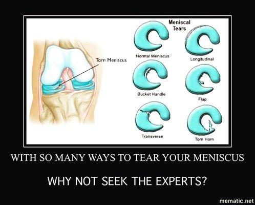 Meniscus tears can stop an athlete in their tracks. Don't waste your time with inadequate recovery, seek the experts.