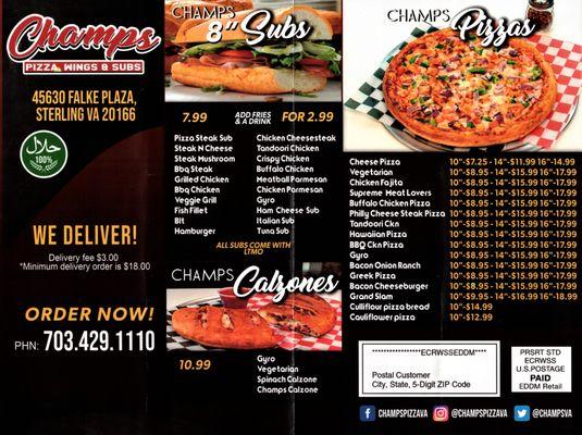 New look Menu