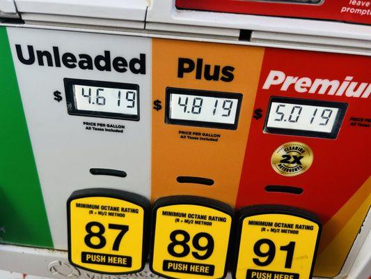 Gas prices June 19, 2024