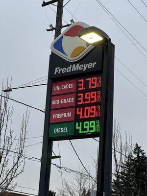 Fred Meyer Fuel Center