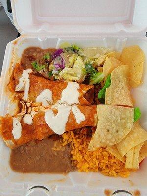 Enchilada combo