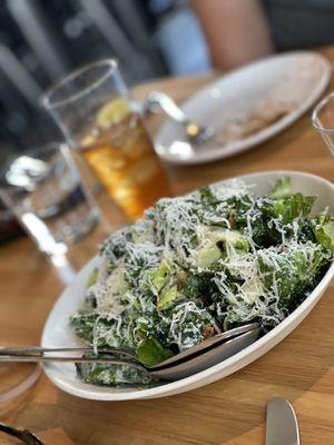 Caesar salad. Delish. Plenty to split two or three ways.