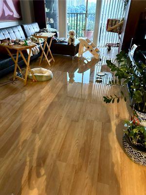 Living room full of water.