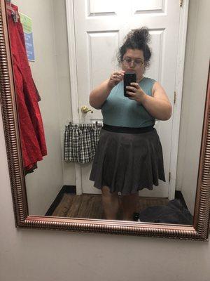 Several dressing rooms and good plus size finds