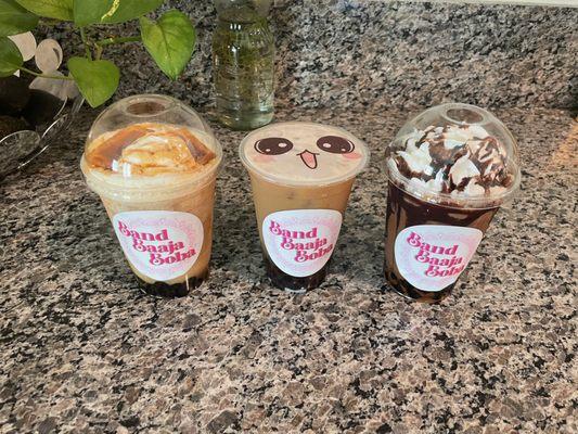 Parle G Cookie Butter Chai Latte, Iced Chai Latte, Mocha Masala Chai Latte