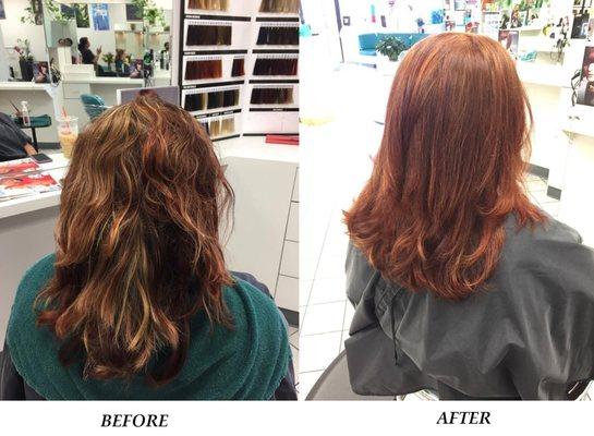 Before and After by Nicole