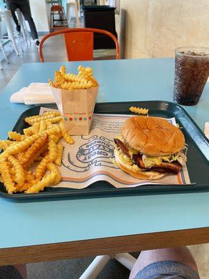 Boss Burger and Fries!