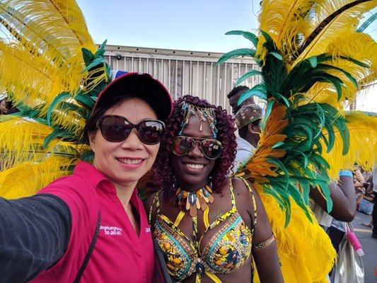 Volunteering at the LA Festival with beautiful people